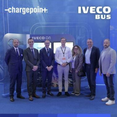 IVECO Bus and Chargepoint Joing Forces