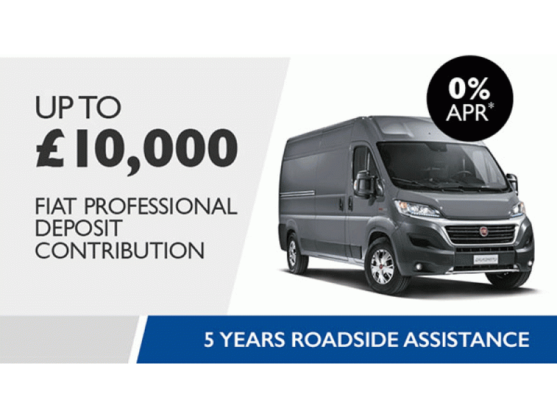 Unbelievable savings across the Fiat professional range